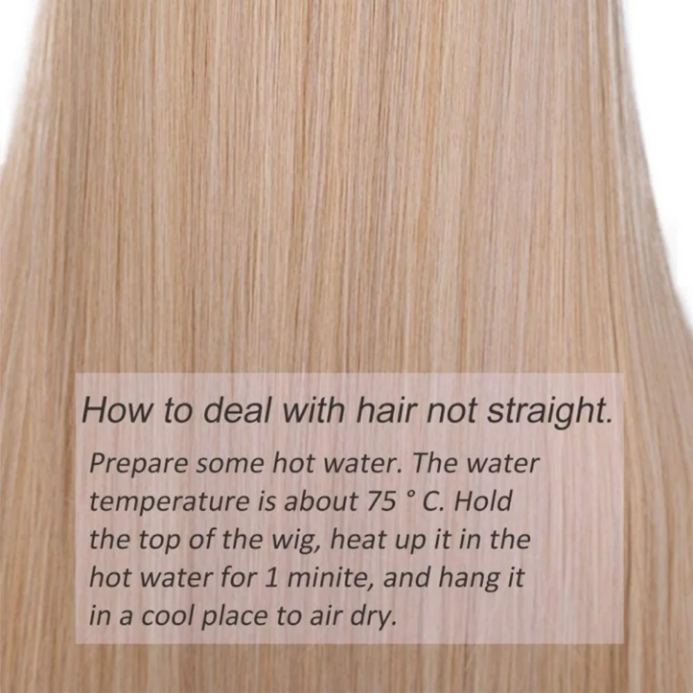 Blooming Hair Ombre Ash Blonde Synthetic W…